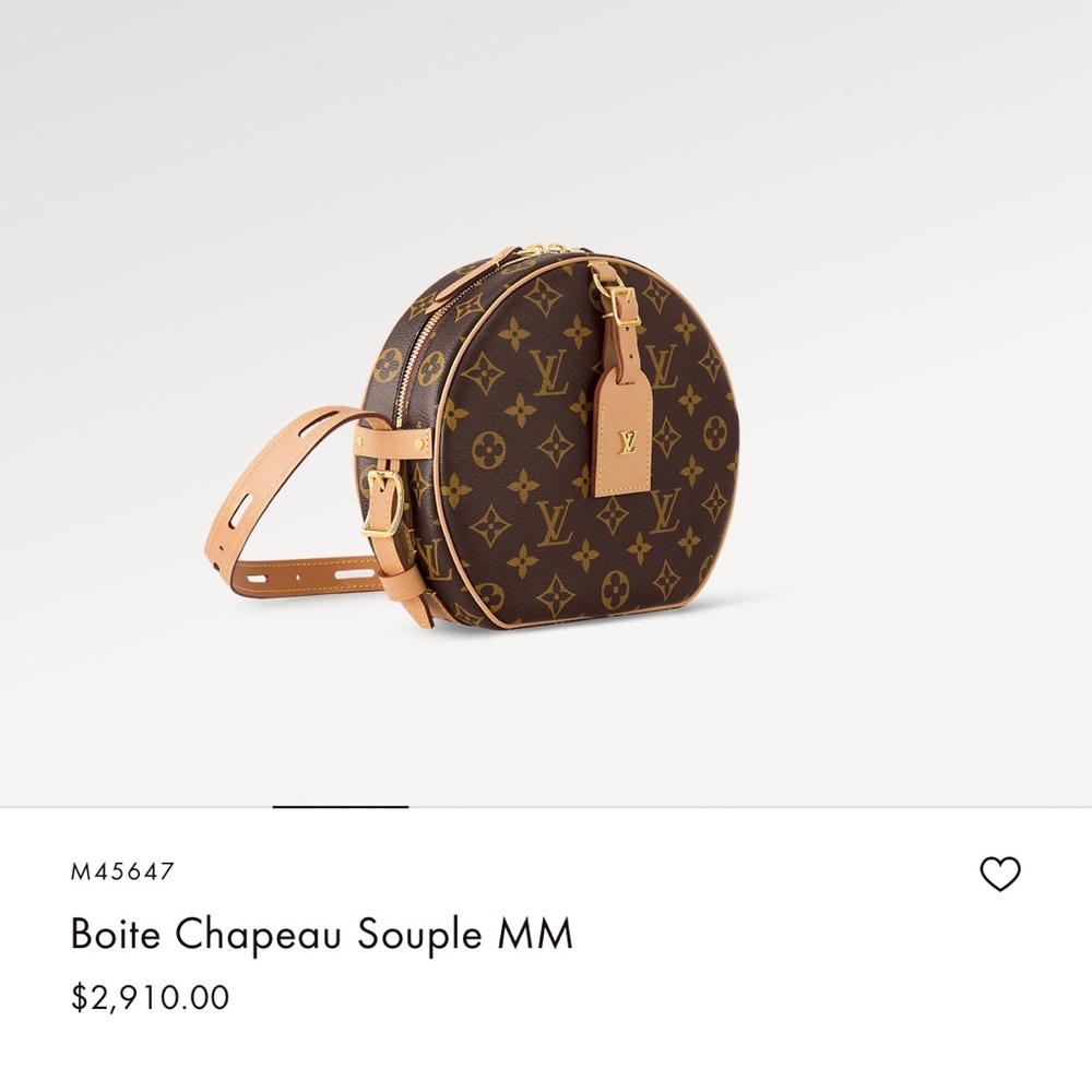 Authentic Louis Vuitton Boite Chapeau Souple MM
